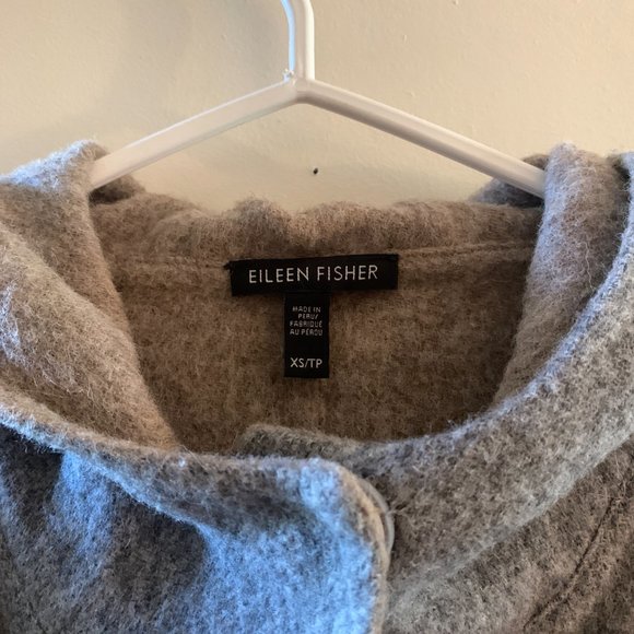 Eileen Fisher two toned jacket - Picture 3 of 4